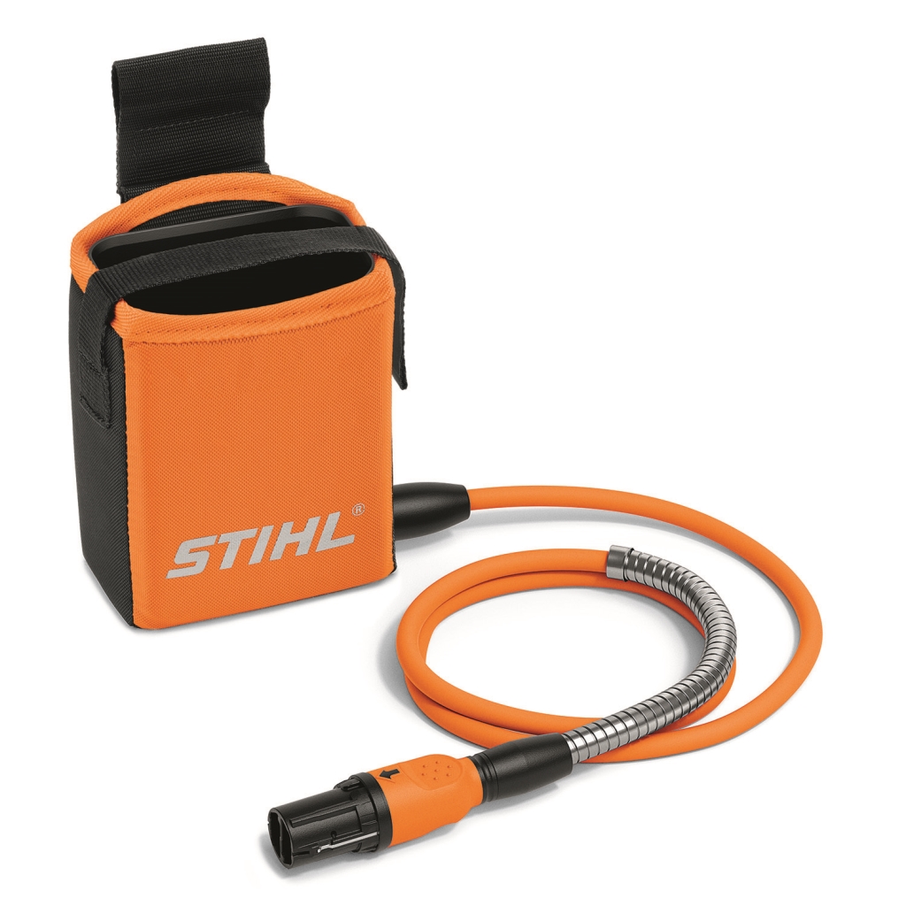 HABERL STIHL Akku System PRO Gürteltasche AP mit HABERL STIHL Akku System PRO Schnell Ladegerät AL 300