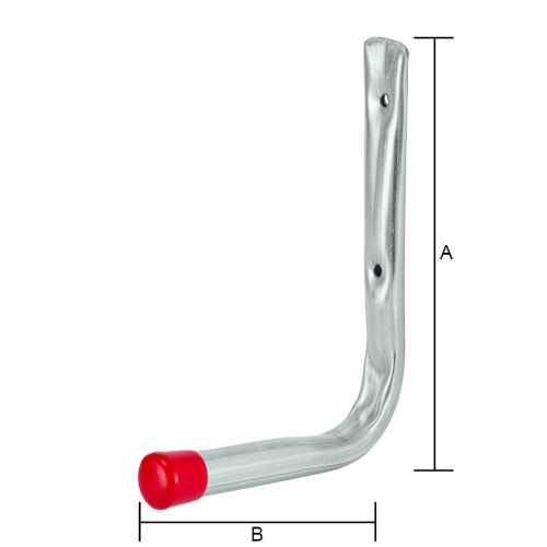 Wandhaken L-Form Typ K