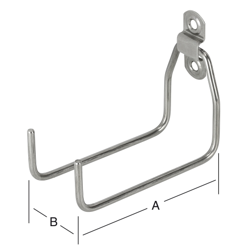 Universalhalter Edelstahl