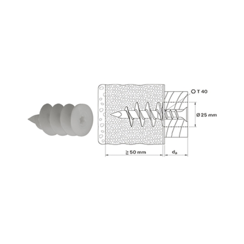 Fischer Dämmstoffdübel FID 50