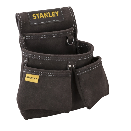 Stanley Werkzeug- und Nageltasche doppelt Leder STST1-80116
