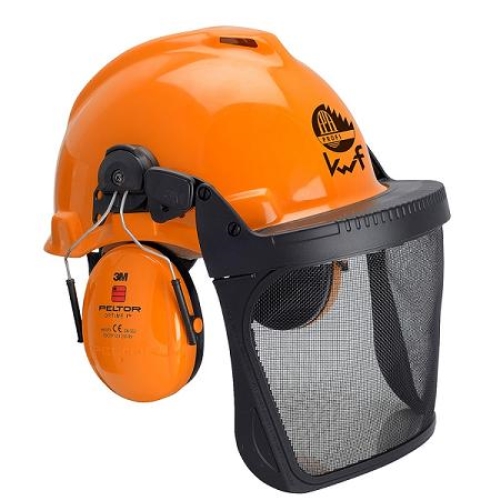 3M Peltor Forsthelm-Kombination orange