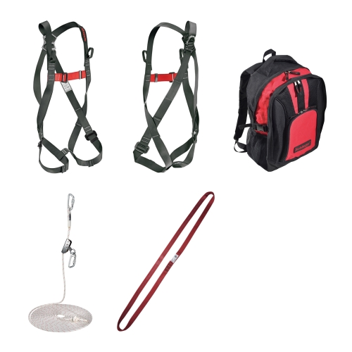 Teufelberger Sicherheits-Set GRIP 11 im Rucksack