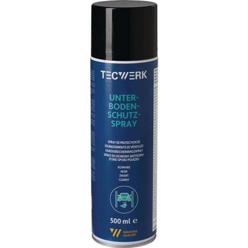 Tecwerk Unterbodenschutz-Spray 500 ml, schwarz
