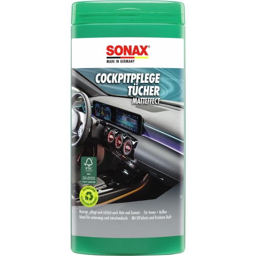 Sonax CockpitPflegeTücher Box