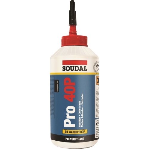 Soudal PU-Holzleim wasserfest Pro 40P