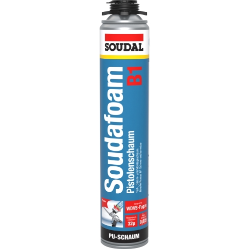 Soudal Pistolenschaum Profi B1 (schwer entflammbar)