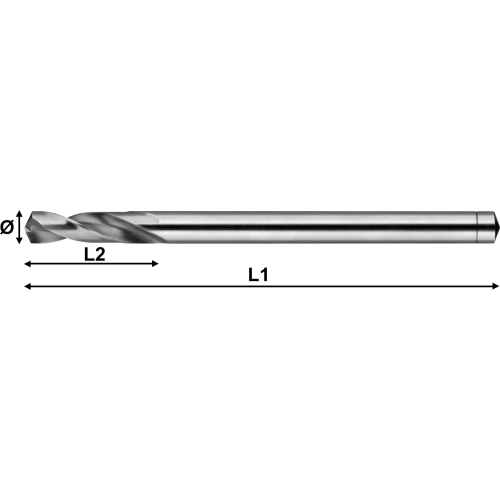 Alpen HSS-Cobalt-Spiralbohrer für INOX-Bleche und Hardox