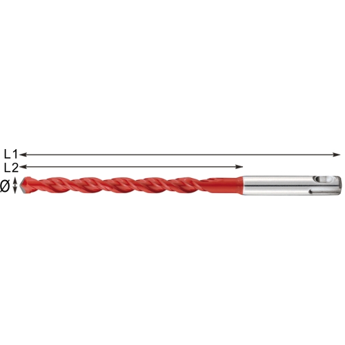 Alpen HM-Mehrzweckbohrer SDS-plus