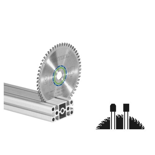 Festool Kreissägeblatt ALUMINIUM/PLASTICS 160/20/52Z TFZ -5° (für Tauchsägen)