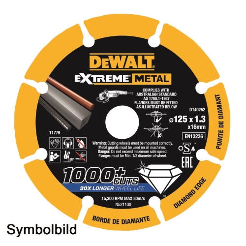 DeWalt Diamant-Trennscheibe Extreme Metal