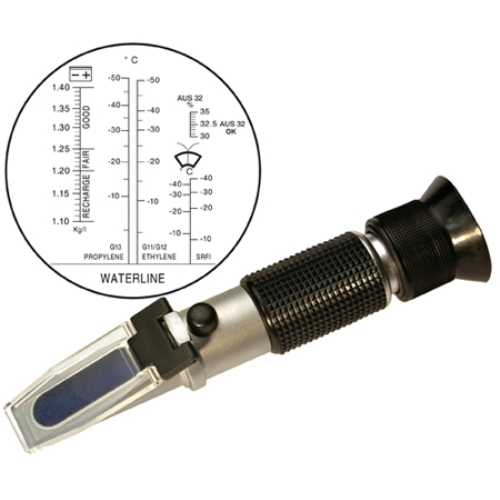 Refraktometer BGS 1824 (Frostschutz / Batteriesäure / AdBlue ®) 