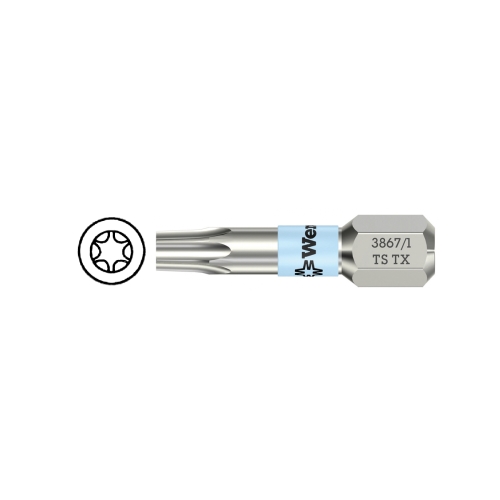 Wera TX-Bit Stainless 3867/1 TS (SB-Karte)