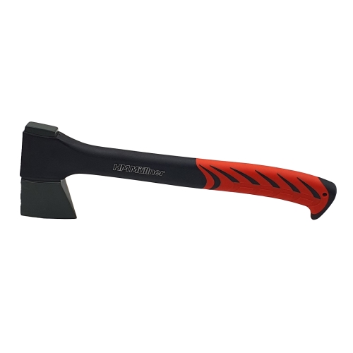 Universalaxt mit Fiberglasstiel, Kopfgewicht 440 g, Gesamtlänge 360 mm