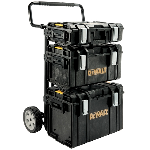 DeWalt TOUGH-Box Set (3 Tough-Boxen und Trolley)