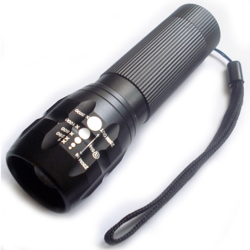 Taschenlampe LED-FOCUS mit Batterien