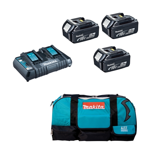 Makita Akku-Basispaket DLX3109PT (Set + 3 Wunschmaschinen)