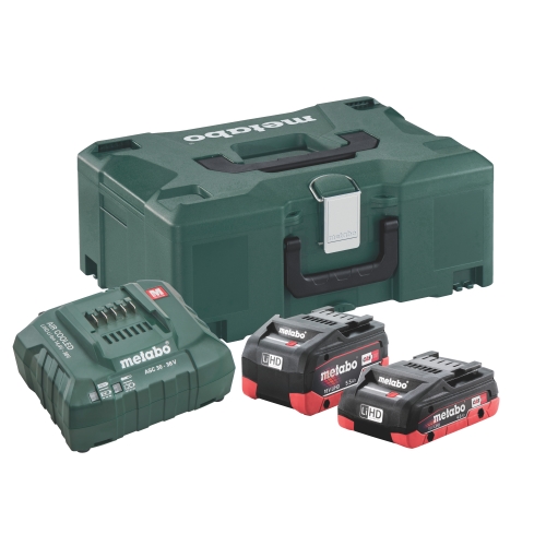 Metabo Basis-Set LiHD 1 x 4.0 Ah + 1 x 5.5 Ah