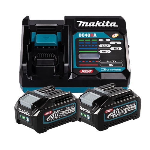 Makita Akku-Power-Source-Kit 40 V max 2 x 4 Ah