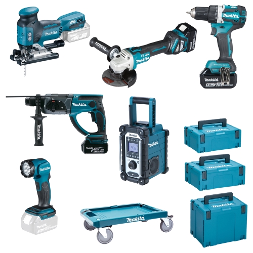 Makita Akku-Spezialset DLX6112JX1EXTRA (mit Gutschein für Gratis-Gerät)