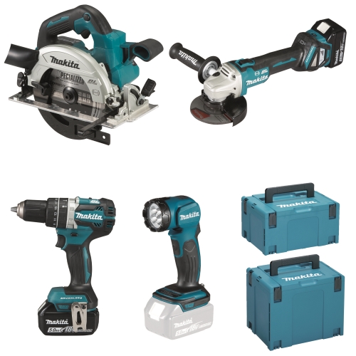 Makita Akku-Spezialset DLX4154TJ