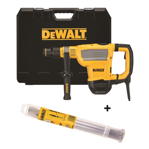 DeWalt Bohr- und Meißelhammer D25614K-QS Set (inkl. 2 Meißel)