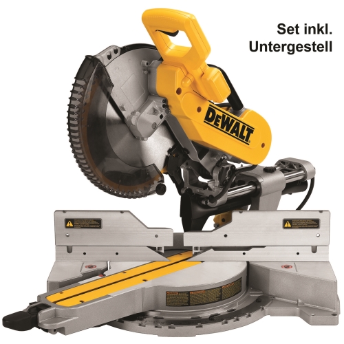 DeWalt Kapp- und Gehrungssäge DWS780 Set (mit Untergestell DE7023)