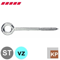 Gerüstösenschrauben verzinkt (Kleinpaket)