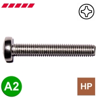 Schrauben Linsenkopf DIN 7985 A2 (mit PH-Kreuzschlitz)