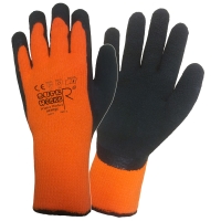 Winter-Handschuhe Strick mit Beschichtung