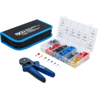 BGS Crimpzange mit Adrerendhülsen-Sortiment 0,5-10 mm²